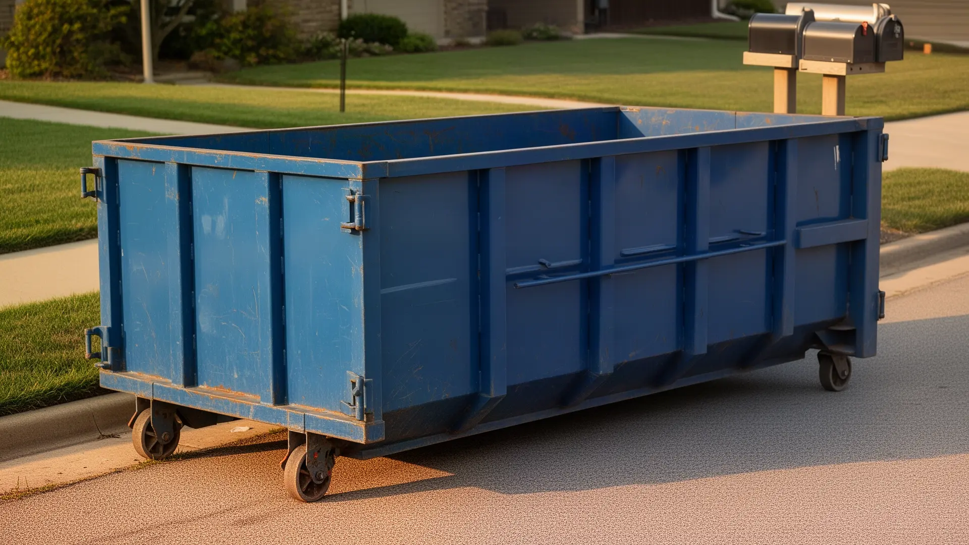 Roll-off dumpster from Cruz & Fox Dumpster Rental in Concord, CA